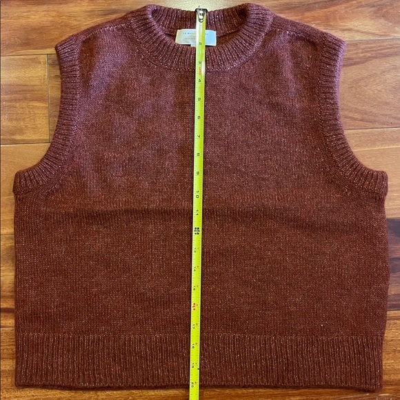 Sezane Samuel vest Sienna size XS new with tags NWT - Picture 7 of 9